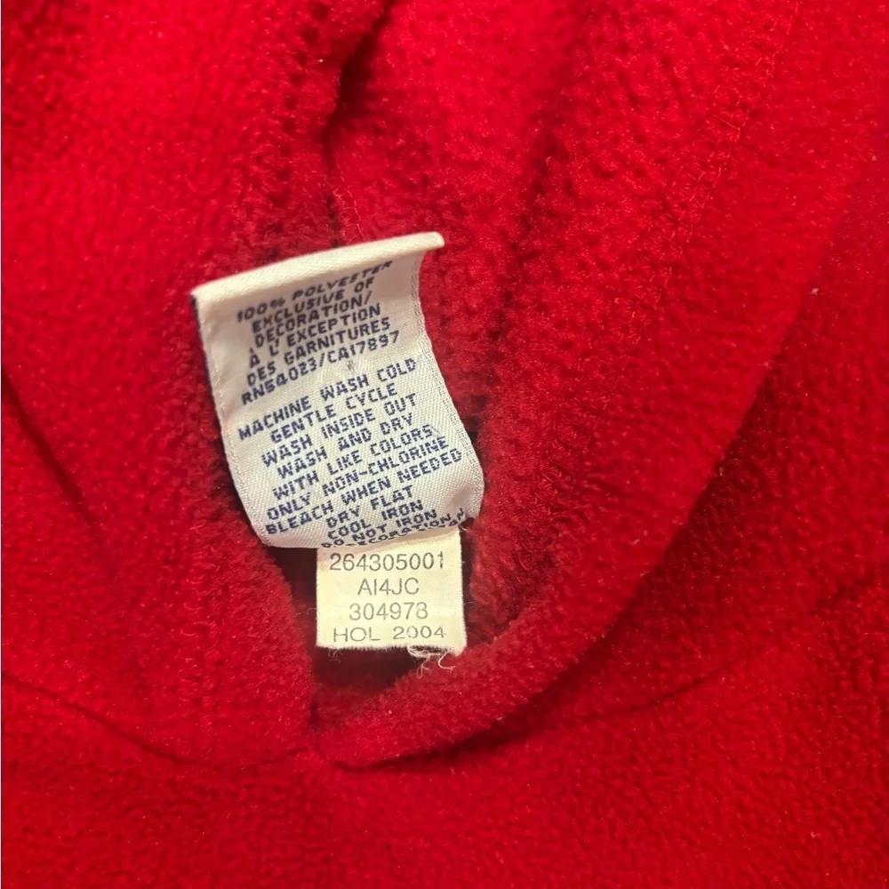 Vintage Old Navy Board Co. Red Flame Sleeve Hoodie — Size L